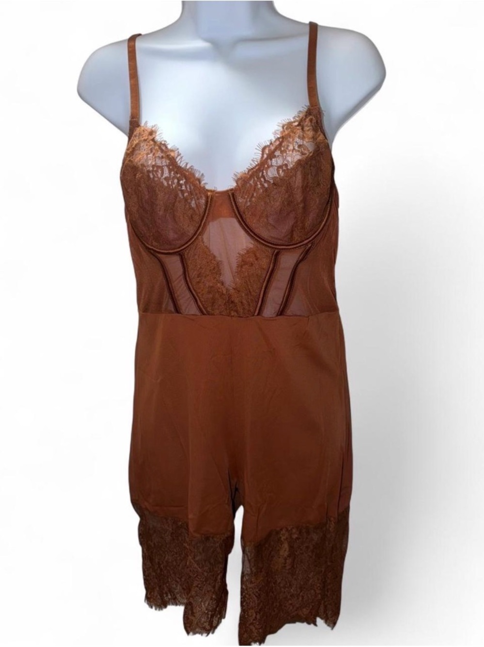 Fashion Nova Baby Girl Copper Romper